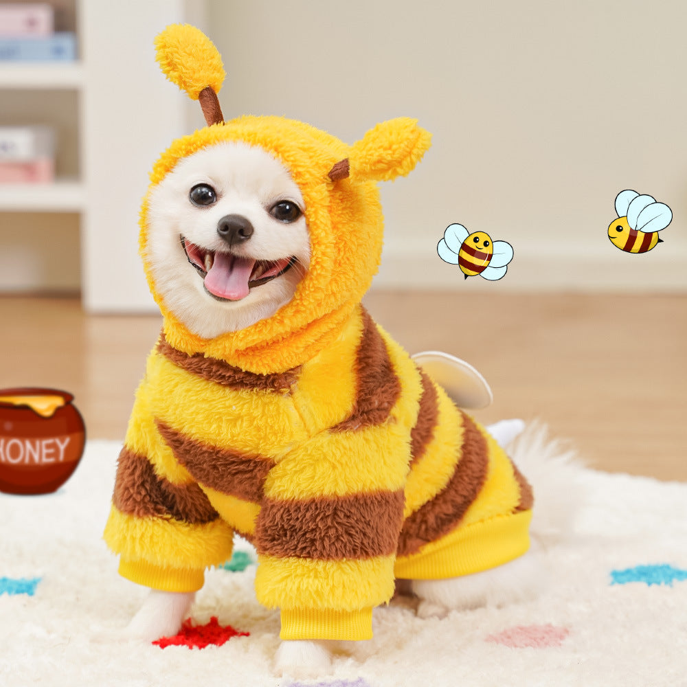 Pet Clothes Dog Cat Supplies Autumn And Winter Dog Pet Costume