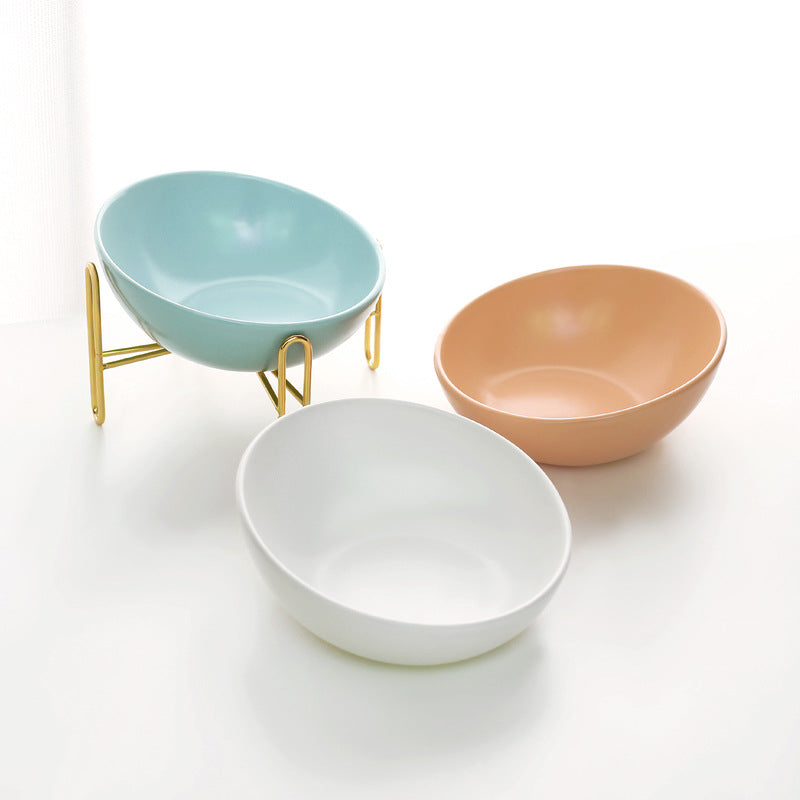 Pet bowl with stand