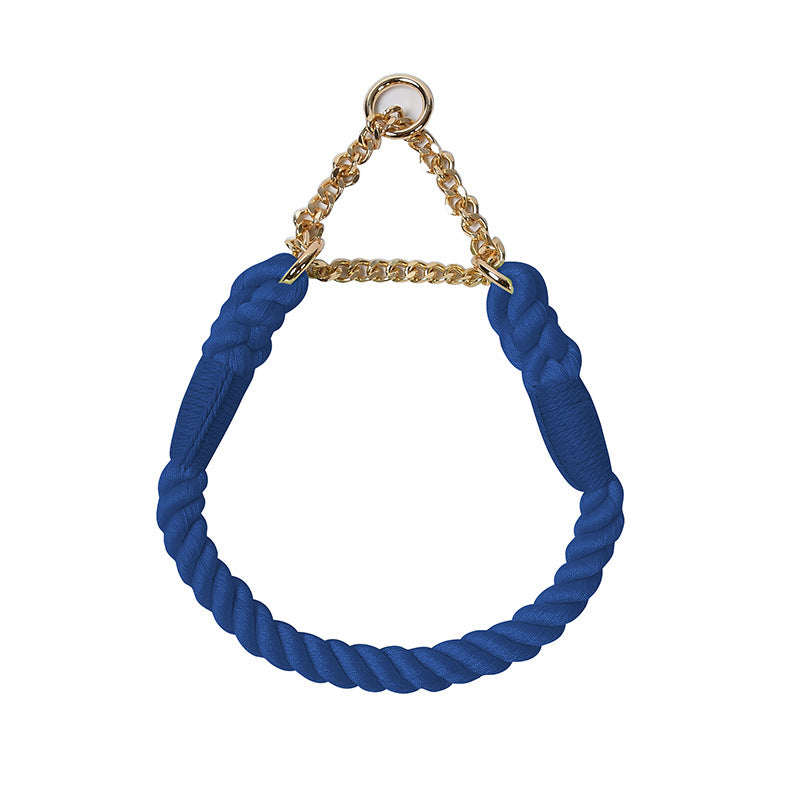 Braided Rope Dog Pet Explosion-proof Collar
