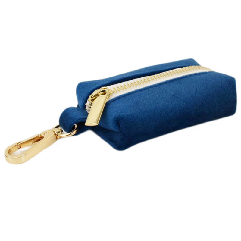 Velvet Pet Collar Traction Rope