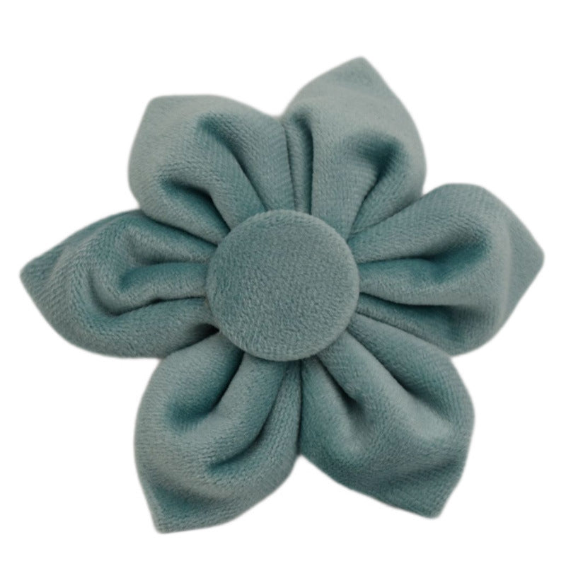 Velvet Pet Collar Traction Rope